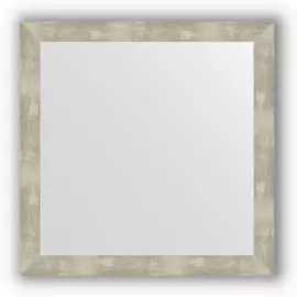 Зеркало в багетной раме Evoform алюминий 61 мм 74х74 см