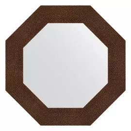 Зеркало в багетной раме Evoform бронзовая лава 90 мм 61x61 см