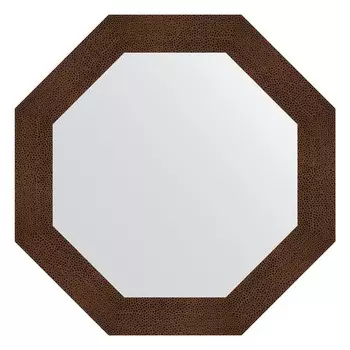 Зеркало в багетной раме Evoform бронзовая лава 90 мм 76,6х76,6 см