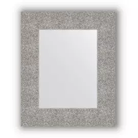 Зеркало в багетной раме Evoform чеканка серебряная 90 мм 46х56 см