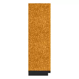 Зеркало в багетной раме Evoform чеканка золотая 90 мм 80х140 см