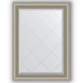 Зеркало с гравировкой в багетной раме Evoform хамелеон 88 мм 76x104 см