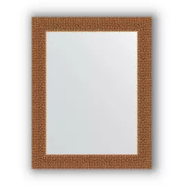 Зеркало в багетной раме Evoform мозаика медь 46 мм 38х48 см