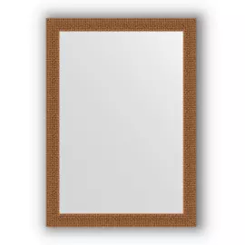 Зеркало в багетной раме Evoform мозаика медь 46 мм 51х71 см