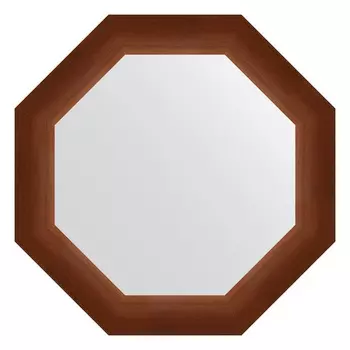 Зеркало в багетной раме Evoform орех 65 мм 52,4х52,4 см