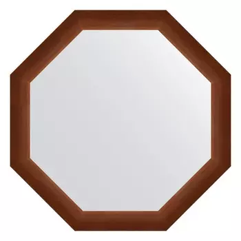 Зеркало в багетной раме Evoform орех 65 мм 72,4х72,4 см