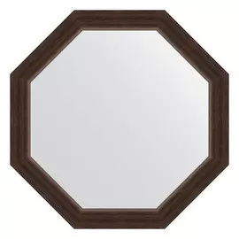 Зеркало в багетной раме Evoform палисандр 62 мм 66x66 см