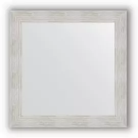 Зеркало в багетной раме Evoform серебряный дождь 70 мм 66х66 см