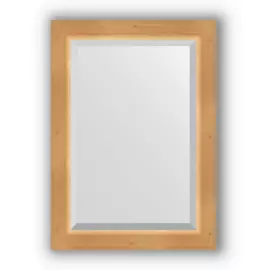 Зеркало с фацетом в багетной раме Evoform сосна 62 мм 51х71 см