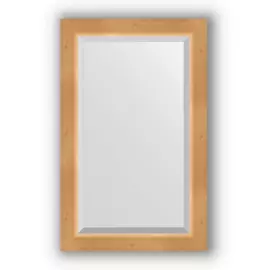 Зеркало с фацетом в багетной раме Evoform сосна 62 мм 51х81 см