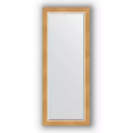 Зеркало с фацетом в багетной раме Evoform сосна 62 мм 56х141 см