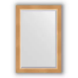 Зеркало с фацетом в багетной раме Evoform сосна 62 мм 61х91 см
