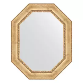 Зеркало в багетной раме Evoform состаренное серебро с орнаментом 120 мм 82x102 см