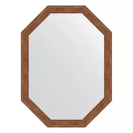 Зеркало в багетной раме Evoform сухой тростник 51 мм 59x79 см