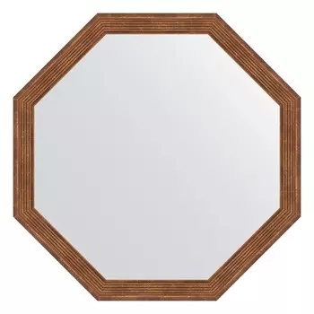 Зеркало в багетной раме Evoform сухой тростник 51 мм 69х69 см