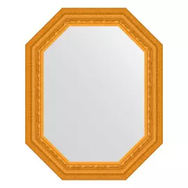 Зеркало в багетной раме Evoform сусальное золото 80 мм 59x74 см