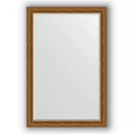 Зеркало с фацетом в багетной раме Evoform травленая бронза 99 мм 119х179 см