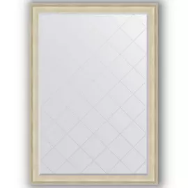Зеркало с гравировкой в багетной раме Evoform травленое серебро 95 мм 133x188 см