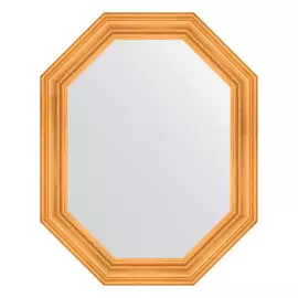 Зеркало в багетной раме Evoform травленое золото 99 мм 79x99 см