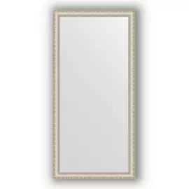Зеркало в багетной раме Evoform версаль серебро 64 мм 75х155 см