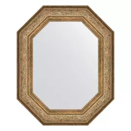 Зеркало в багетной раме Evoform виньетка античная бронза 109 мм 65x80 см