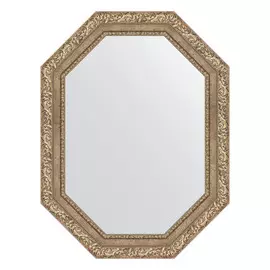 Зеркало в багетной раме Evoform виньетка античное серебро 85 мм 65x85 см