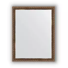 Зеркало в багетной раме Evoform витая бронза 26 мм 34х44 см