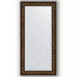 Зеркало с гравировкой в багетной раме Evoform византия бронза 99 мм 79x161 см