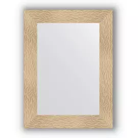Зеркало в багетной раме Evoform золотые дюны 90 мм 60х80 см