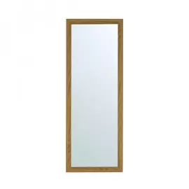 Зеркало в раме Gallery 30х90 см дуб светлый