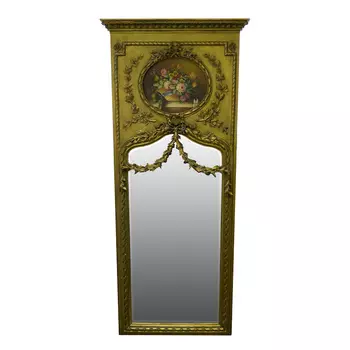 Зеркало в раме с рисунком Wah luen handicraft 76х180см