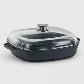 Жаровня Виктория Диамонд квадратная 28х28 см индукция