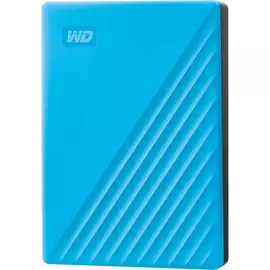 Жесткий диск Western Digital My Passport 4TB голубой WDBPKJ0040BBL