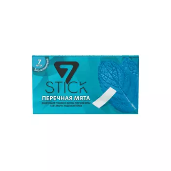 Жевательная резинка 7 Stick Перечная мята, 7 пластинок