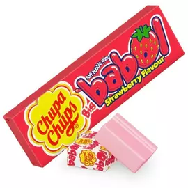 Жевательная резинка Chupa Chups BIG BABOL со вкусом клубники, 21 г