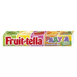 Жевательные конфеты Fruittella Радуга, 41 г