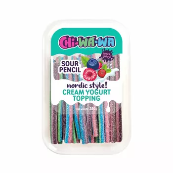 Жевательный мармелад Chi-wa-wa Карандаш Нордик кислый, 250 г