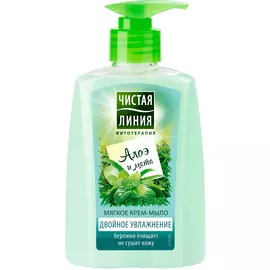 Жидкое крем-мыло Чистая Линия Двойное увлажнение 250 мл