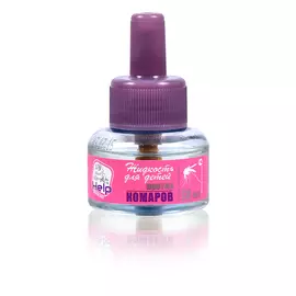 Жидкость Help от комаров для детей, без запаха, 30 ночей