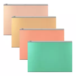 Zip-пакет пластиковый Erich Krause Matt Powder В5 в ассортименте