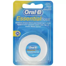 Зубная нить Oral-B Essential floss невощеная 50 м