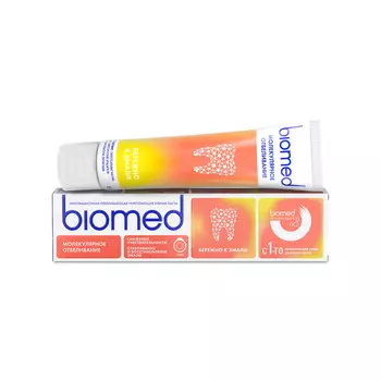 Зубная паста BioMed отбеливание и восстановление эмали гуава 65 г