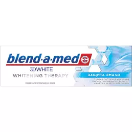 Зубная паста Blend-a-med 3D White Therapy Защита эмали, 75 мл