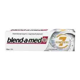 Зубная паста Blend-a-med Анти-Кариес Деликатное отбеливание, свежая мята, 100 мл
