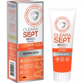 Зубная паста ClearaSept Active Здоровье десен 75 мл