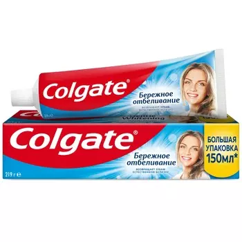 Зубная паста Colgate Бережное отбеливание 150 мл