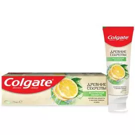 Зубная паста Colgate Древние Секреты Безупречная Свежесть Лимон и Алоэ 75 мл