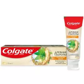 Зубная паста Colgate Древние Секреты Укрепление эмали Женьшень 75 мл