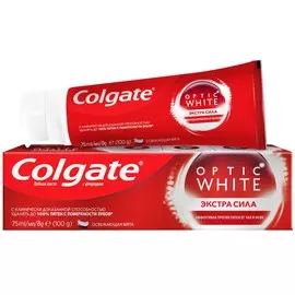 Зубная паста Colgate Optic White Экстра сила 75 мл