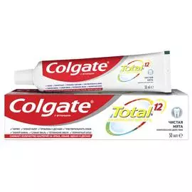 Зубная паста Colgate Total 12 Чистая Мята 50 мл